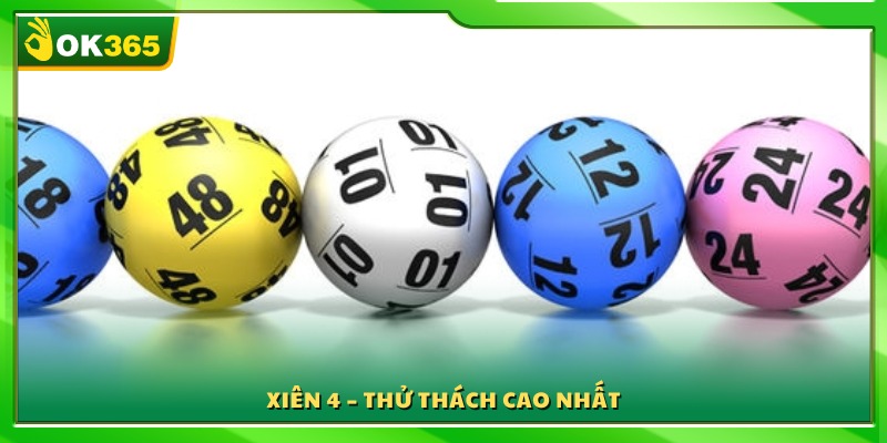 Cược xiên 4 – Mức độ khó nhưng tỷ lệ thưởng cực cao